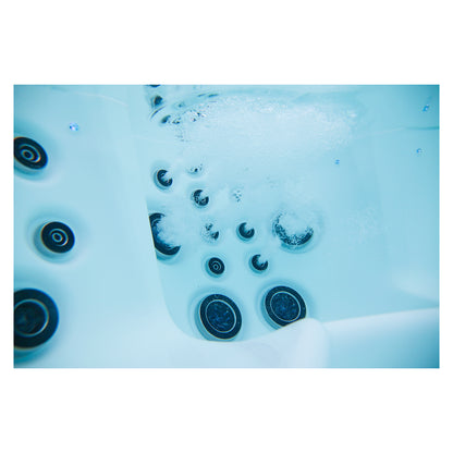 Wellis Wibe Avatar Cinema 6 places Ice White — détail du spa