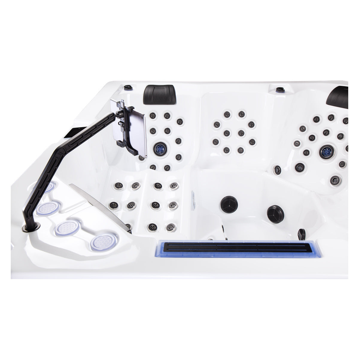 Wellis Wibe Avatar Cinema 6 places Ice White — détail du spa