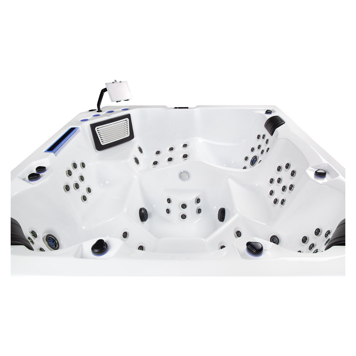 Wellis Wibe Avatar Cinema 6 places Ice White — détail du spa