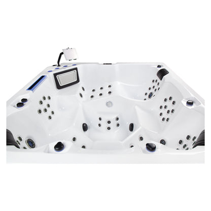 Wellis Wibe Avatar Cinema 6 places Ice White — détail du spa
