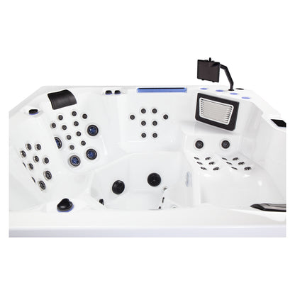 Wellis Wibe Avatar Cinema 6 places Ice White — détail du spa