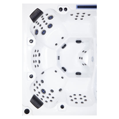 Wellis Wibe Avatar Cinema 6 places Ice White — détail du spa
