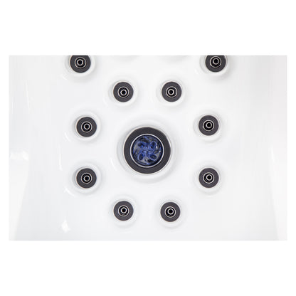 Wellis Wibe Avatar Deluxe 6 places Ice White — détail du spa
