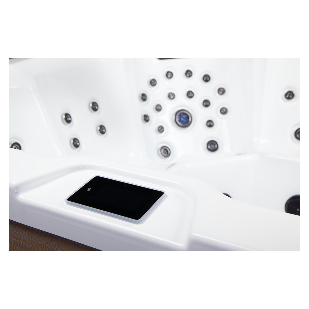 Wellis Wibe Matrix Cinema 5 places Ice White — détail du spa