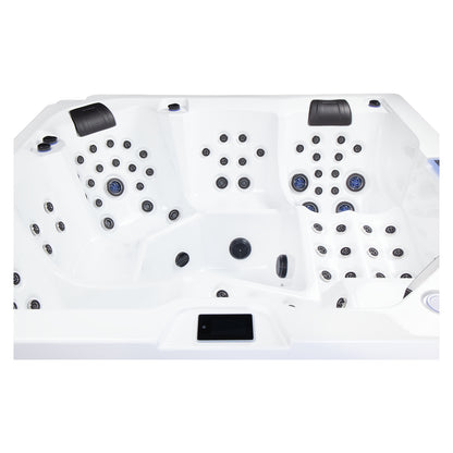 Wellis Wibe Matrix Cinema 5 places Ice White — détail du spa