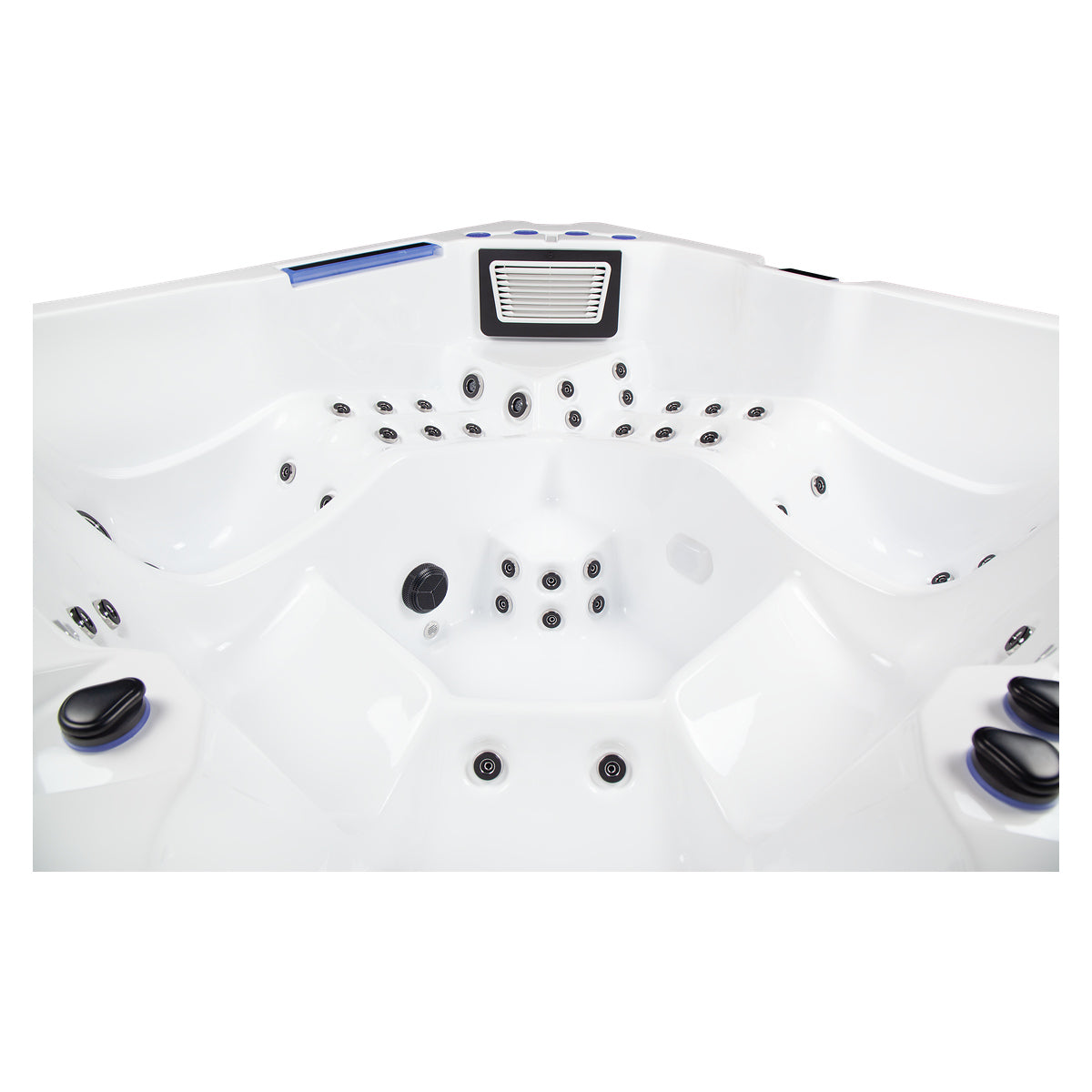 Wellis Wibe Matrix Deluxe 5 places Ice White — détail du spa