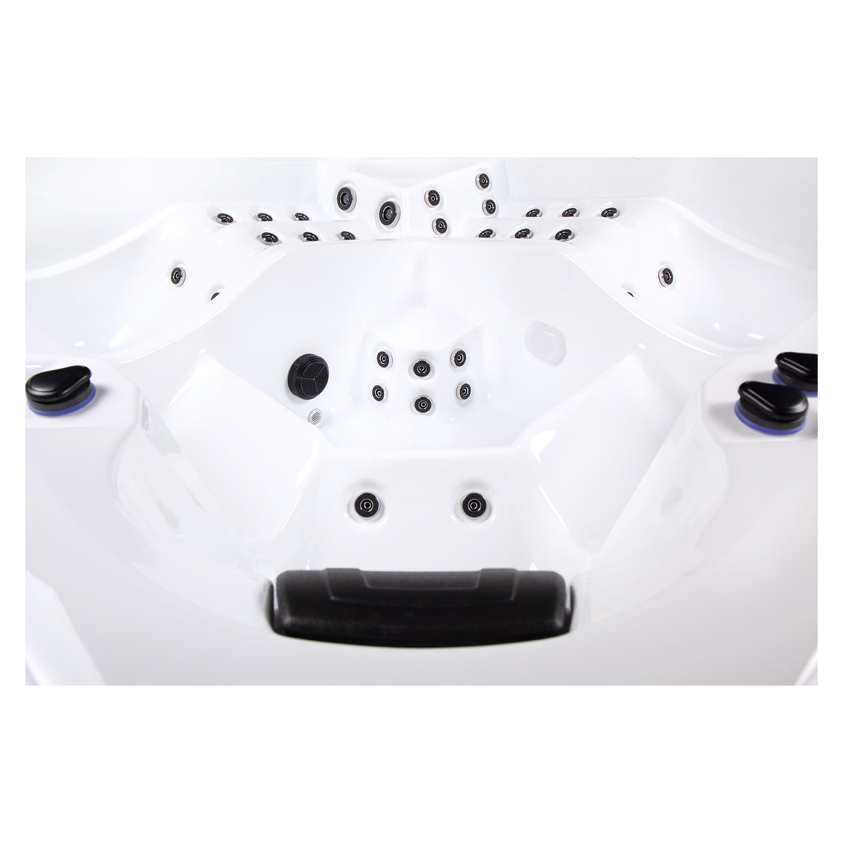 Wellis Wibe Matrix Deluxe 5 places Ice White — détail du spa