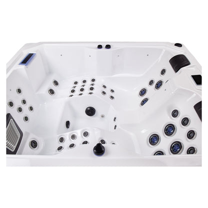 Wellis Wibe Moana Cinema 3 places Ice White — détail du spa