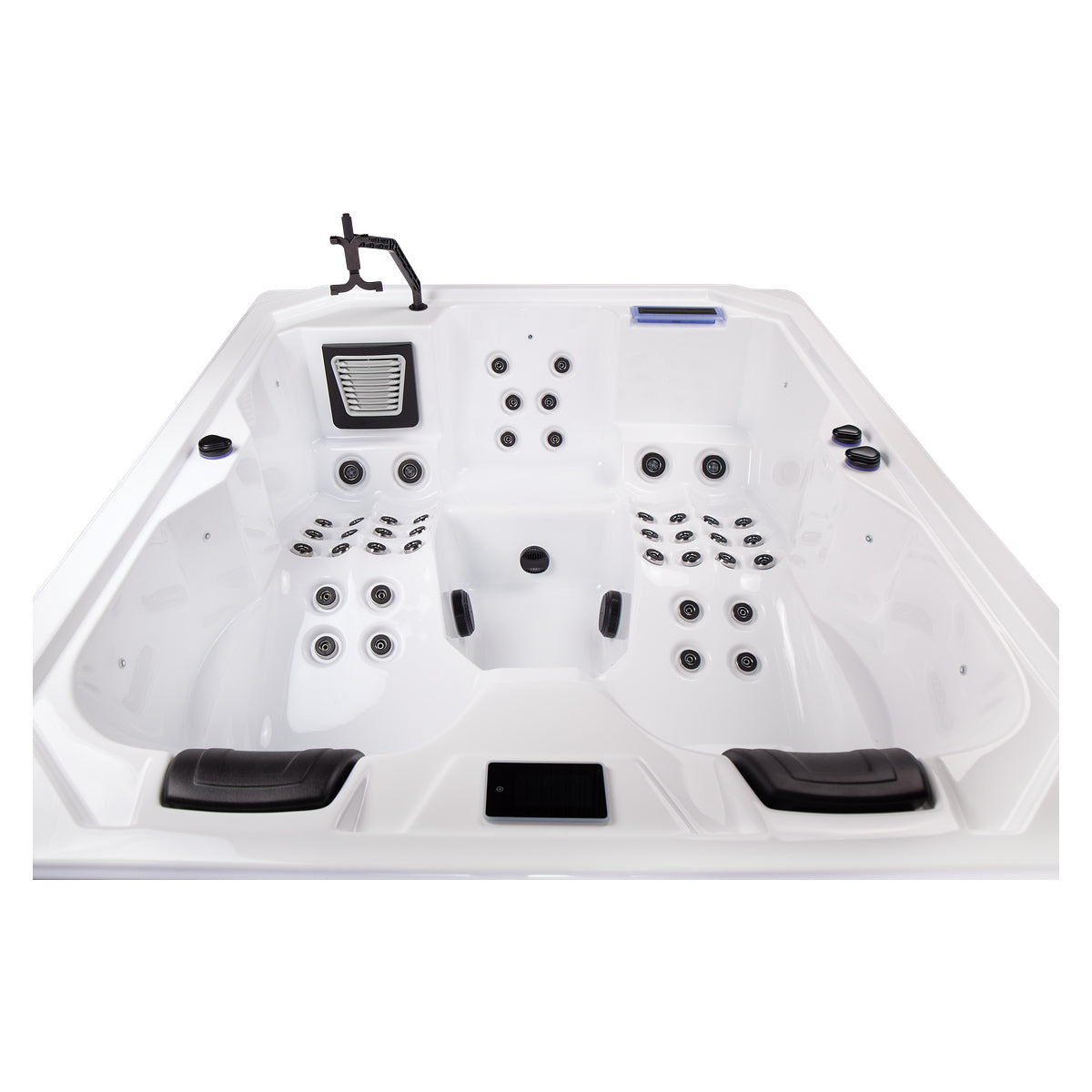 Wellis Wibe Moana Cinema 3 places Ice White — détail du spa