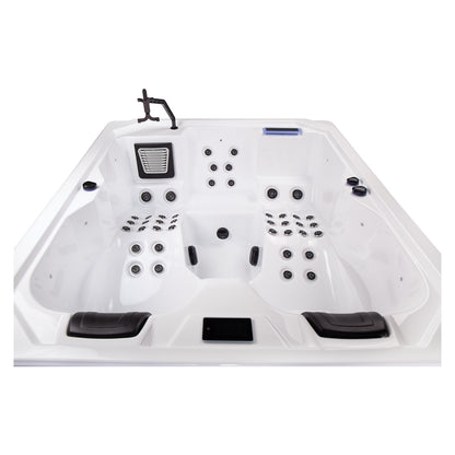 Wellis Wibe Moana Cinema 3 places Ice White — détail du spa