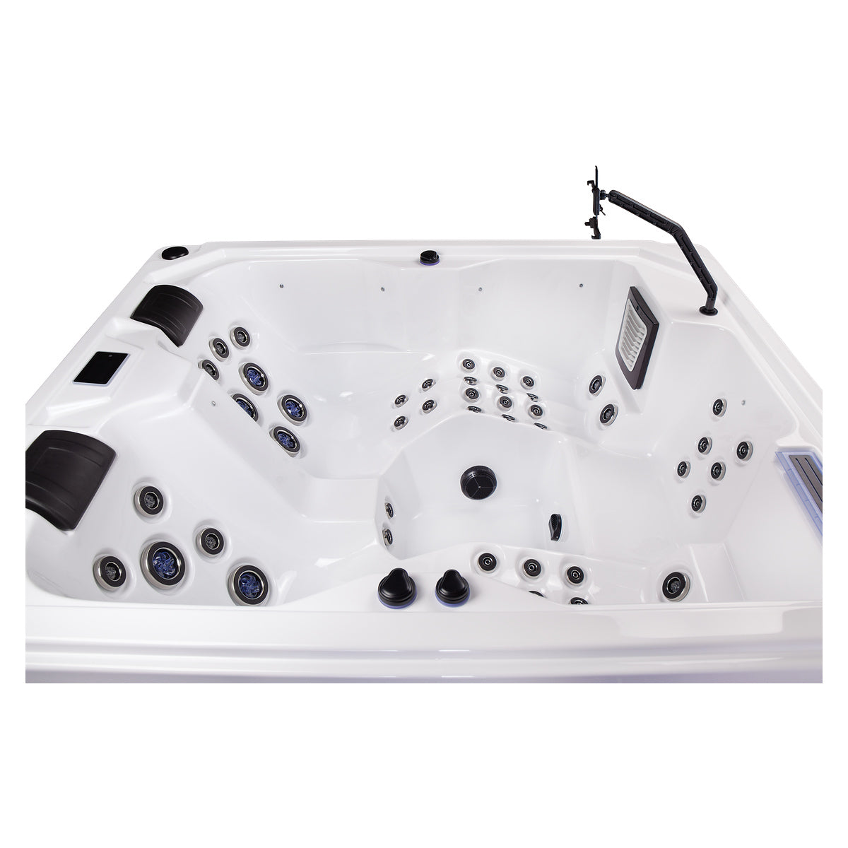 Wellis Wibe Moana Cinema 3 places Ice White — détail du spa