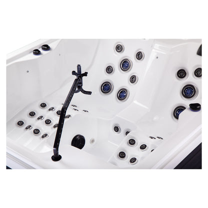 Wellis Wibe Moana Cinema 3 places Ice White — détail du spa