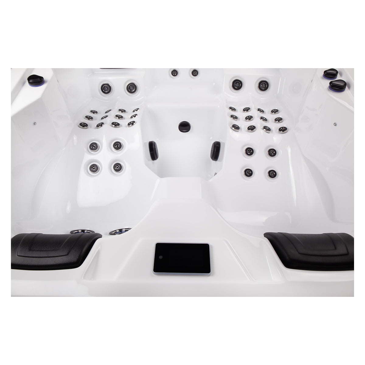 Wellis Wibe Moana Cinema 3 places Ice White — détail du spa