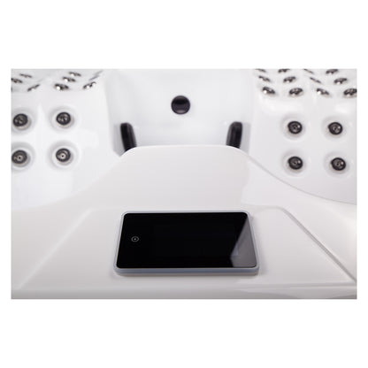 Wellis Wibe Moana Cinema 3 places Ice White — détail du spa