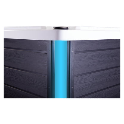 Wellis Wibe Moana Cinema 3 places Ice White — détail du spa