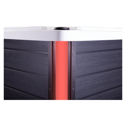 Wellis Wibe Moana Cinema 3 places Ice White — détail du spa