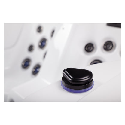 Wellis Wibe Moana Deluxe 3 places Ice White — détail du spa