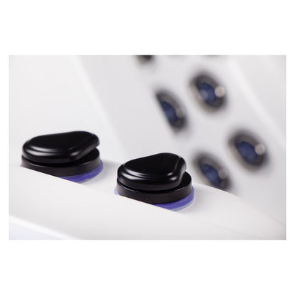 Wellis Wibe Moana Deluxe 3 places Ice White — détail du spa