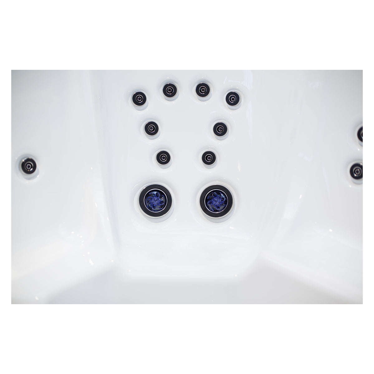 Wellis Wibe Waterworld Deluxe 6 places Ice White — détail du spa