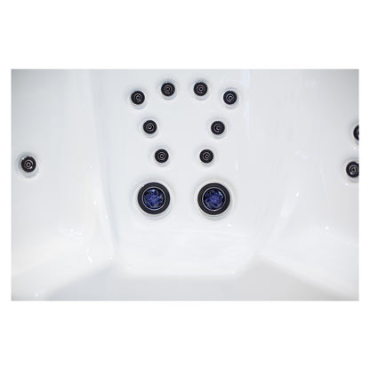 Wellis Wibe Waterworld Deluxe 6 places Ice White — détail du spa