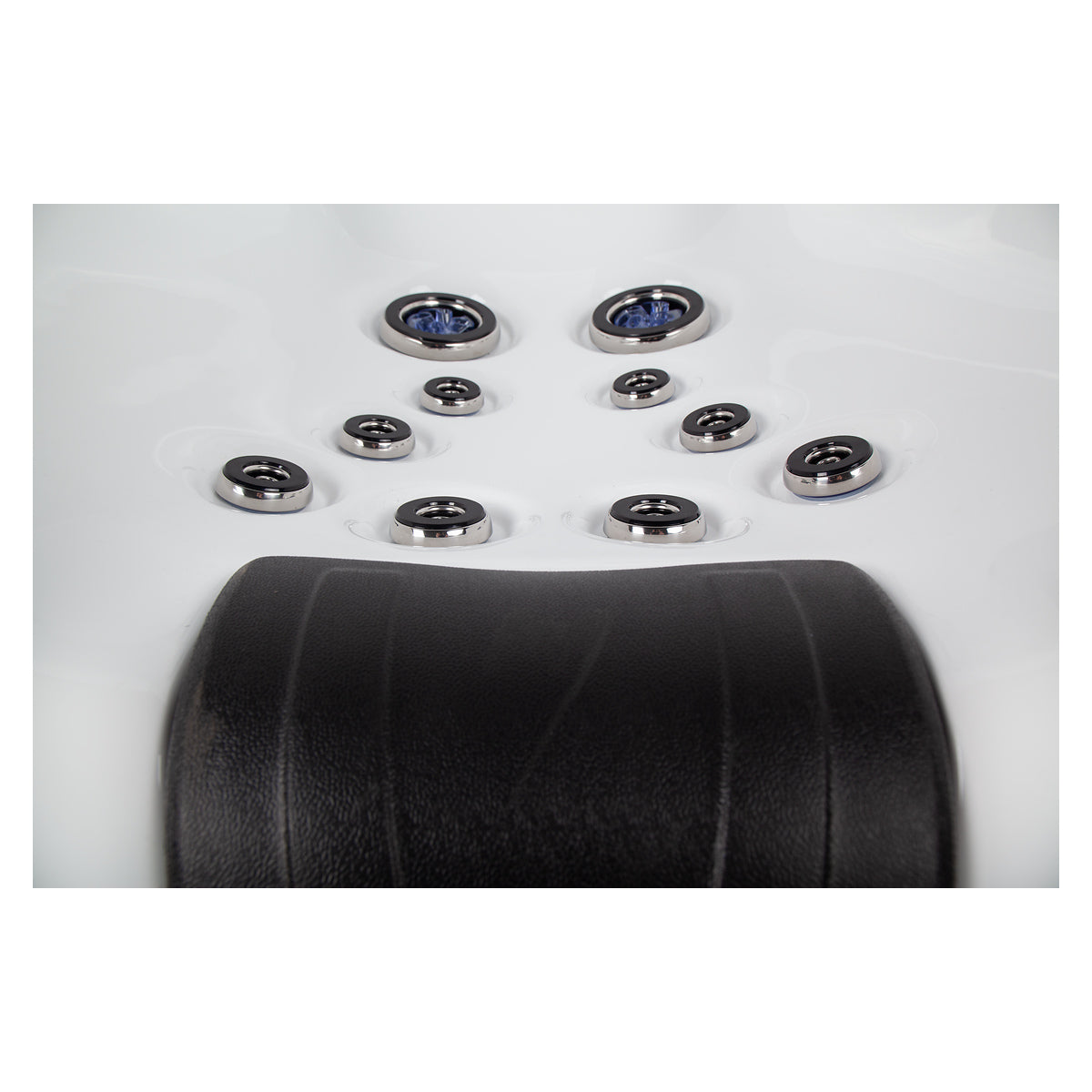 Wellis Wibe Waterworld Deluxe 6 places Ice White — détail du spa
