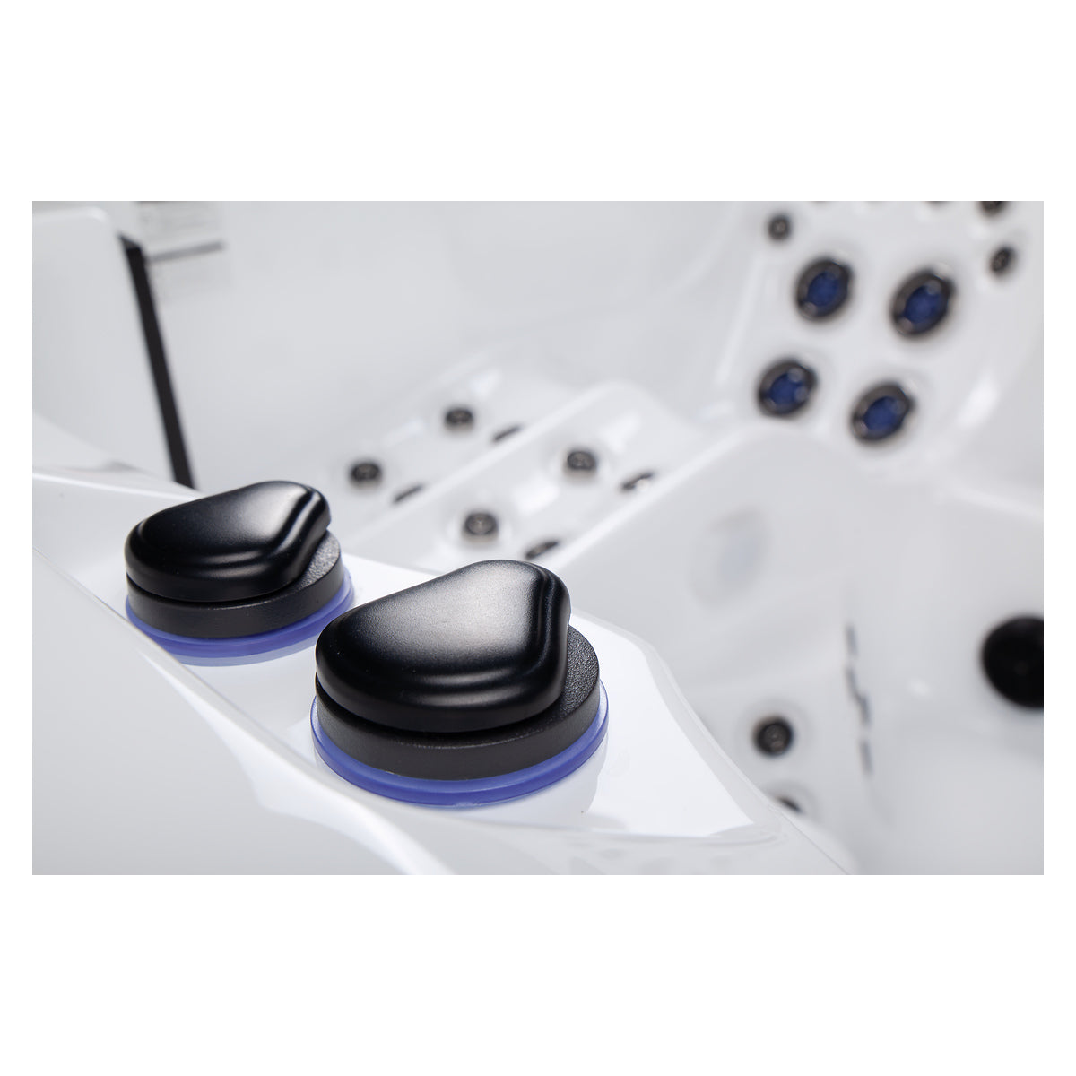 Wellis Wibe Waterworld Deluxe 6 places Ice White — détail du spa