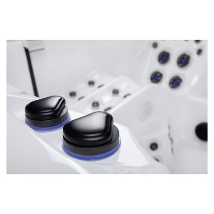 Wellis Wibe Waterworld Deluxe 6 places Ice White — détail du spa