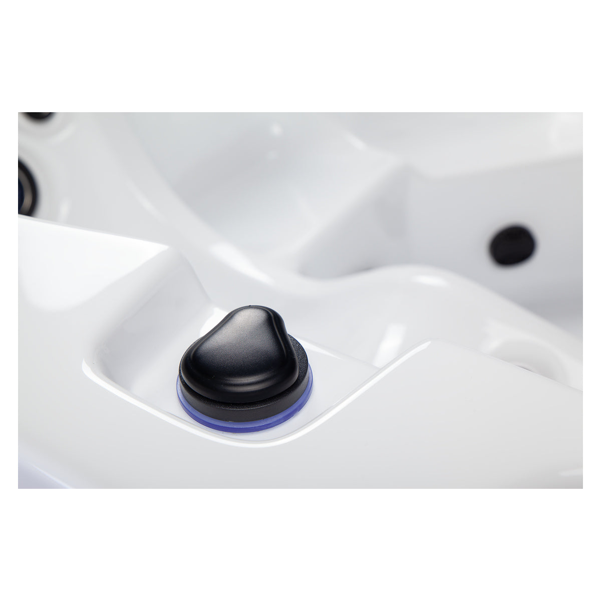 Wellis Wibe Waterworld Deluxe 6 places Ice White — détail du spa