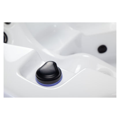 Wellis Wibe Waterworld Deluxe 6 places Ice White — détail du spa