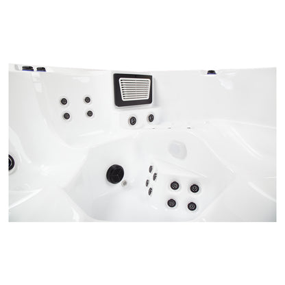 Wellis Wibe Waterworld Deluxe 6 places Ice White — détail du spa