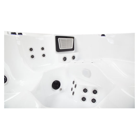 Wellis Wibe Waterworld Deluxe 6 places Ice White — détail du spa