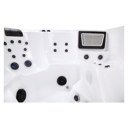 Wellis Wibe Waterworld Deluxe 6 places Ice White — détail du spa