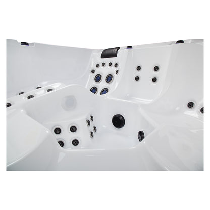 Wellis Wibe Waterworld Deluxe 6 places Ice White — détail du spa