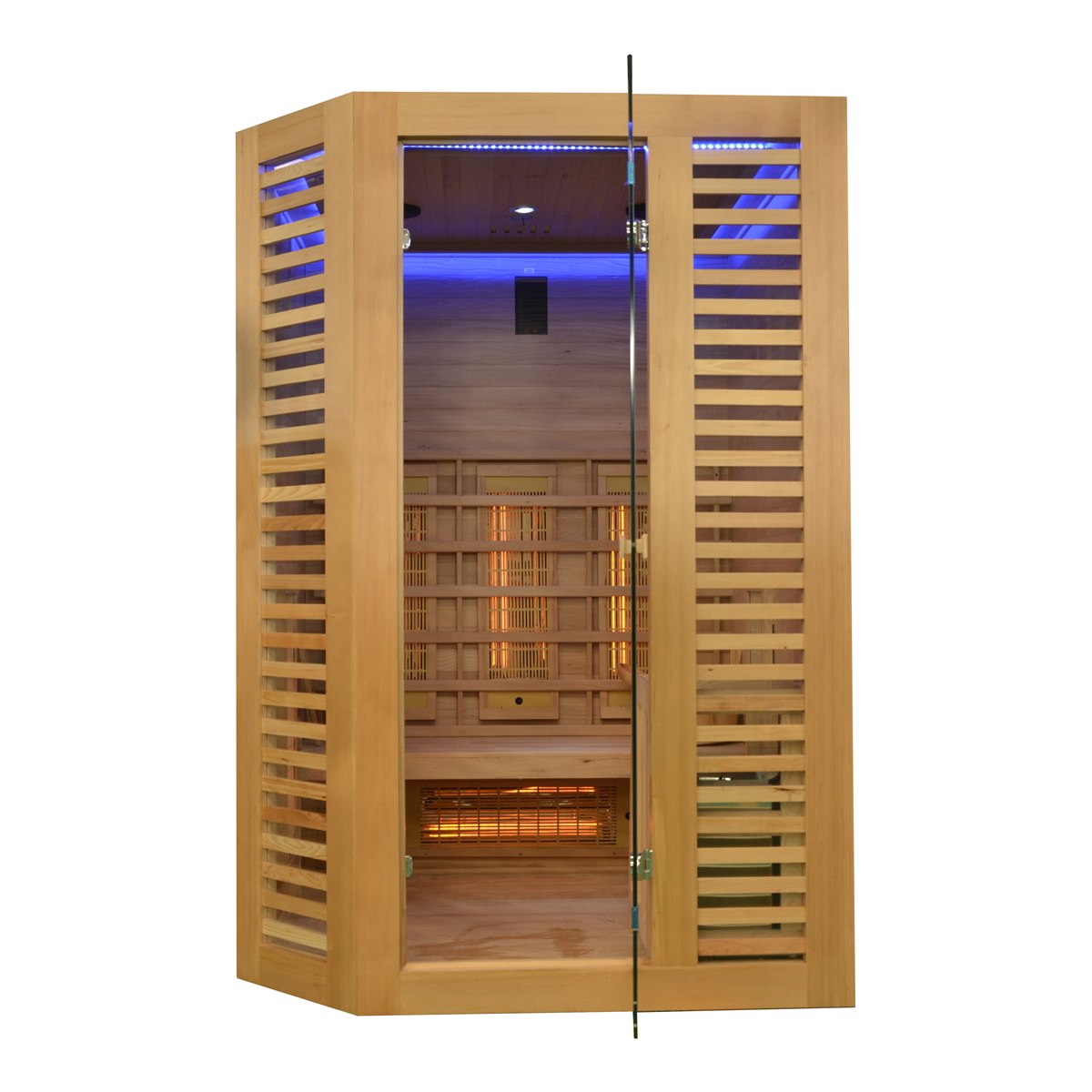 Sauna infrarouge et traditionnel 2-3 places – Holl's Venetian Hybride