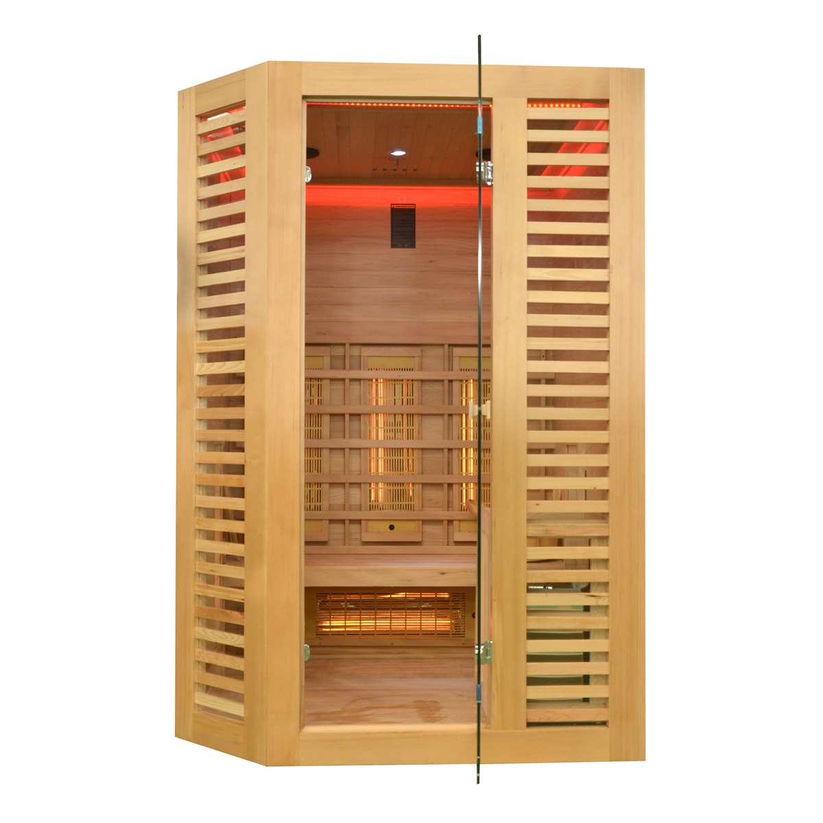 Sauna infrarouge et traditionnel 2-3 places – Holl's Venetian Hybride