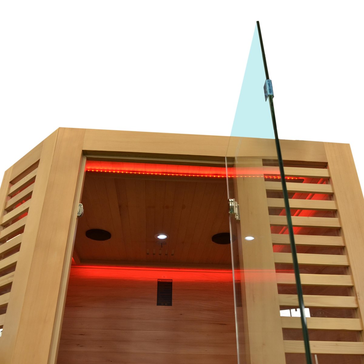 Sauna infrarouge et traditionnel 2-3 places – Holl's Venetian Hybride