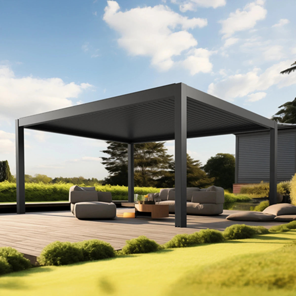 Pergola Bioclimatique 6x4 mètres
