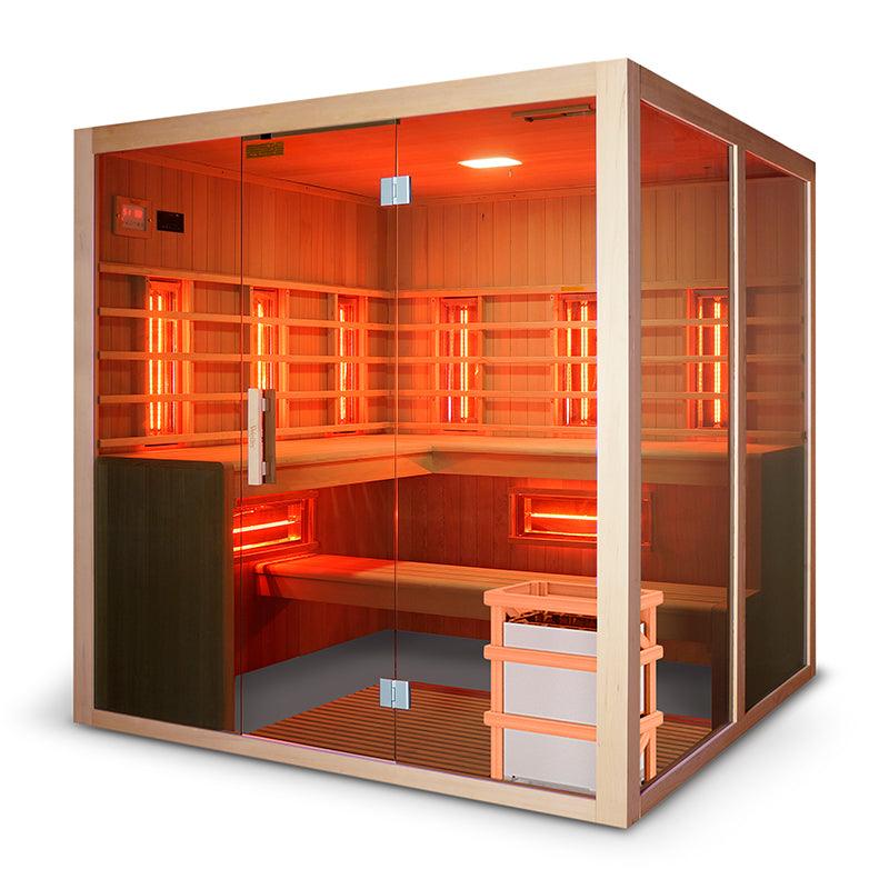 Sauna infrarouge 2 en 1 Eclipse - spa-suisse.ch